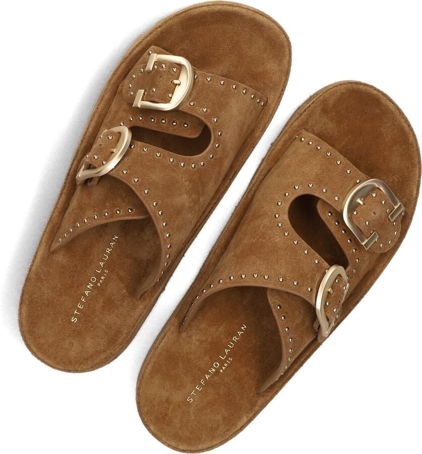 STEFANO LAURAN Slippers Dames Dk56658 Maat: 42 Materiaal: Suède Kleur: Bruin - Foto 2