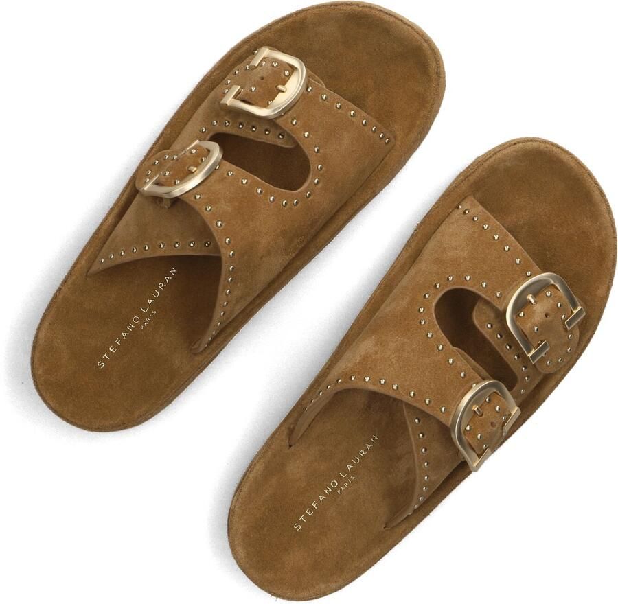 STEFANO LAURAN Bruine Slippers Dk5668 - Foto 2