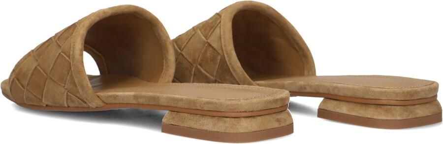 STEFANO LAURAN Slippers Dames L24073 Maat: 37 Materiaal: Suède Kleur: Camel - Foto 5