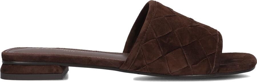 STEFANO LAURAN Slippers Dames L24073 Maat: 38 Materiaal: Suède Kleur: Bruin - Foto 3