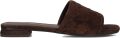 STEFANO LAURAN Slippers Dames L24073 Suède Bruin - Bruin