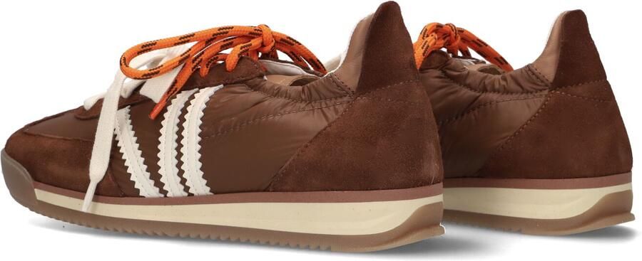 STEFANO LAURAN Lage Sneakers Dames 1back107 Textiel Bruin - Foto 3