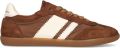 STEFANO LAURAN Lage Sneakers Dames 1white119 Suède Bruin - Bruin