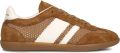 STEFANO LAURAN Lage Sneakers Dames 1white1191 Suède Bruin - Bruin
