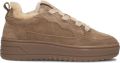 STEFANO LAURAN Lage Sneakers Dames Anemone-88 Suède Taupe - Taupe