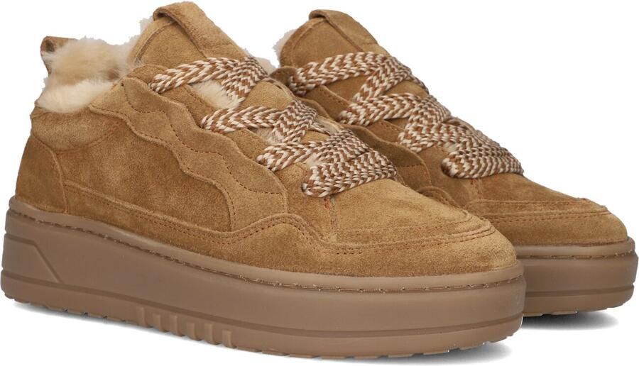 STEFANO LAURAN Lage Sneakers Dames Anemone-88 Suède Bruin
