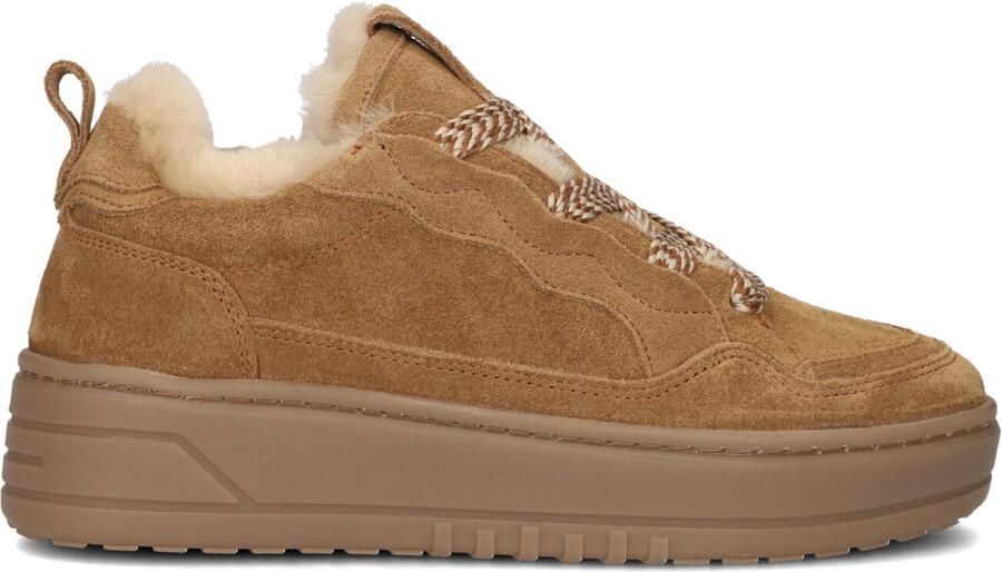STEFANO LAURAN Lage Sneakers Dames Anemone-88 Suède Bruin