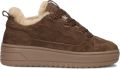 STEFANO LAURAN Lage Sneakers Dames Anemone-88 Suède Bruin - Bruin