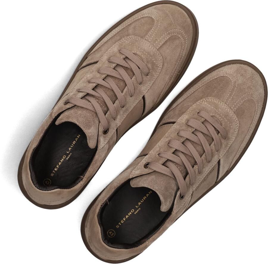 STEFANO LAURAN Lage Sneakers Heren Art-star33 Suède Taupe - Foto 3
