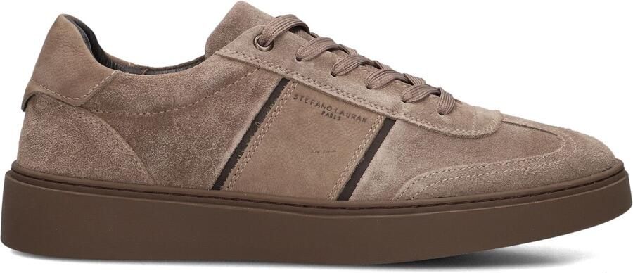 STEFANO LAURAN Lage Sneakers Heren Art-star33 Suède Taupe - Foto 1
