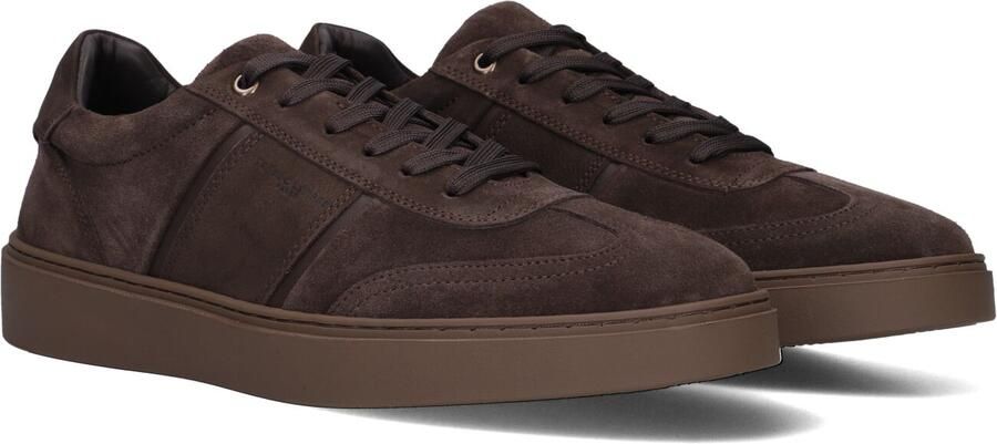 STEFANO LAURAN Lage Sneakers Heren Art-star33 Suède Bruin - Foto 2