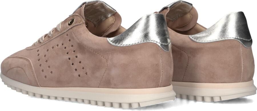 STEFANO LAURAN Lage Sneakers Dames Avril Suède Taupe - Foto 3