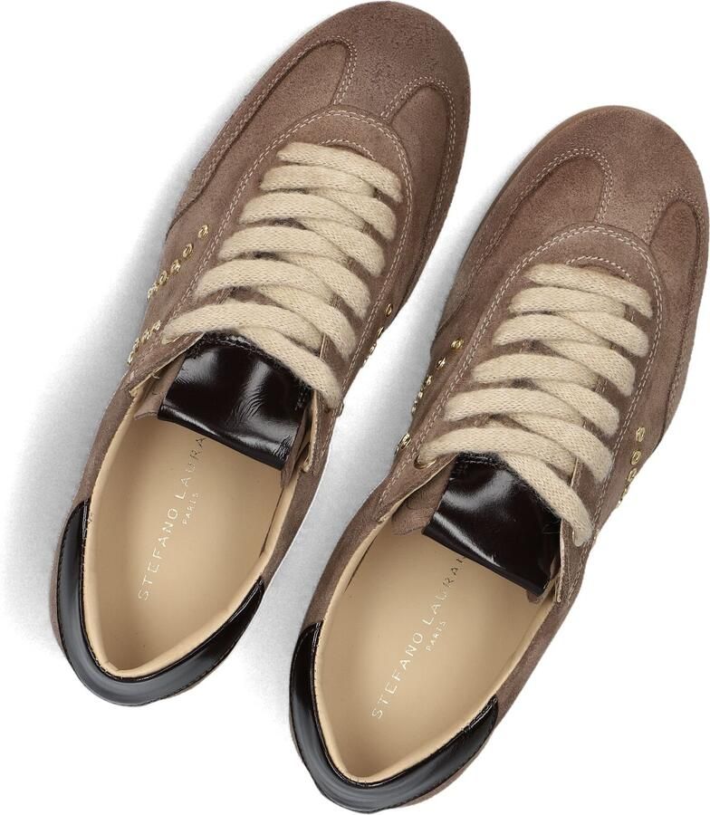 STEFANO LAURAN Lage Sneakers Dames Benedetta Cognac - Foto 2