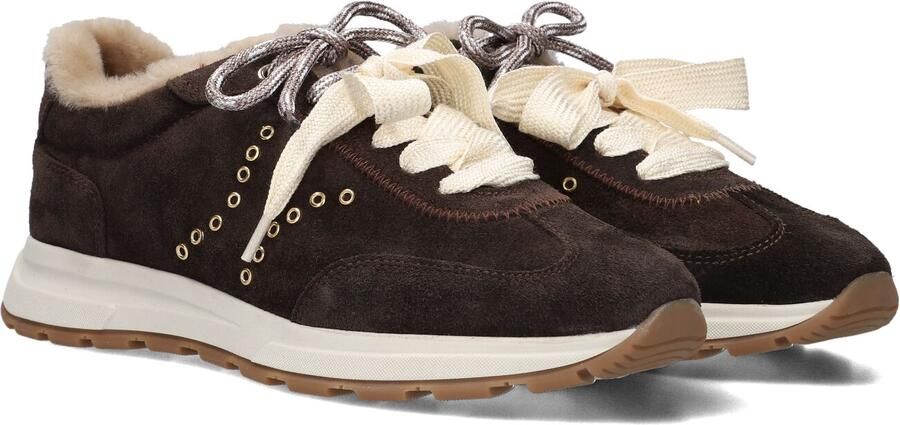 STEFANO LAURAN Lage Sneakers Dames Lucilla_1 Suède Bruin