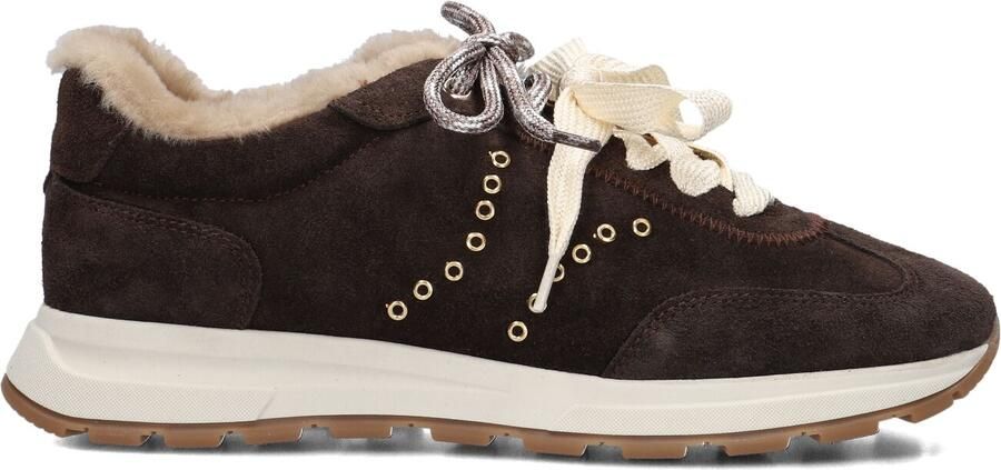 STEFANO LAURAN Lage Sneakers Dames Lucilla_1 Suède Bruin - Foto 3