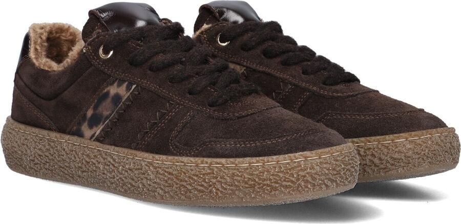 STEFANO LAURAN Lage Sneakers Dames Matilde Suède Bruin