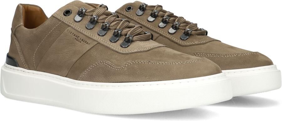 STEFANO LAURAN Lage Sneakers Heren Star 003 Nubuck Bruin