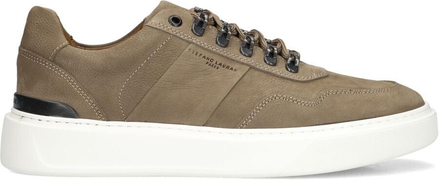 STEFANO LAURAN Lage Sneakers Heren Star 003 Nubuck Bruin