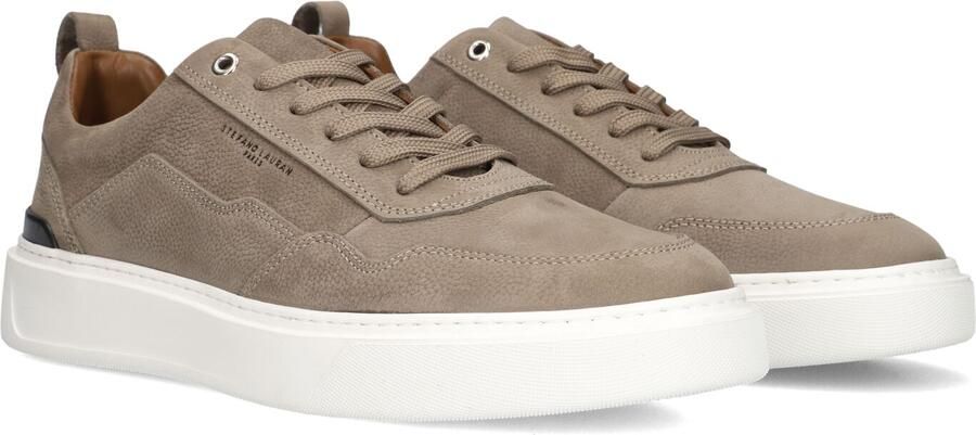 STEFANO LAURAN Lage Sneakers Heren Star 008 Nubuck Taupe