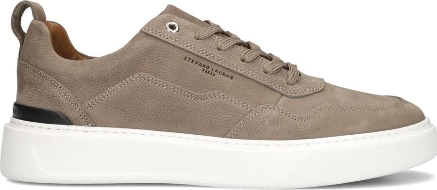 STEFANO LAURAN Lage Sneakers Heren Star 008 Nubuck Taupe