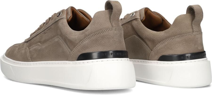 STEFANO LAURAN Lage Sneakers Heren Star 008 Nubuck Taupe - Foto 3
