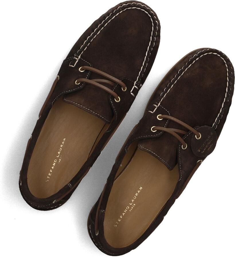 STEFANO LAURAN Bruine Veterschoenen 12736 - Foto 2