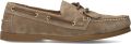 STEFANO LAURAN Veterschoenen Heren 12736 Suède Taupe - Taupe