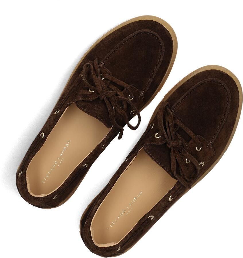 STEFANO LAURAN Veterschoenen Dames 7021k Maat: 38 Materiaal: Suède Kleur: Bruin - Foto 2