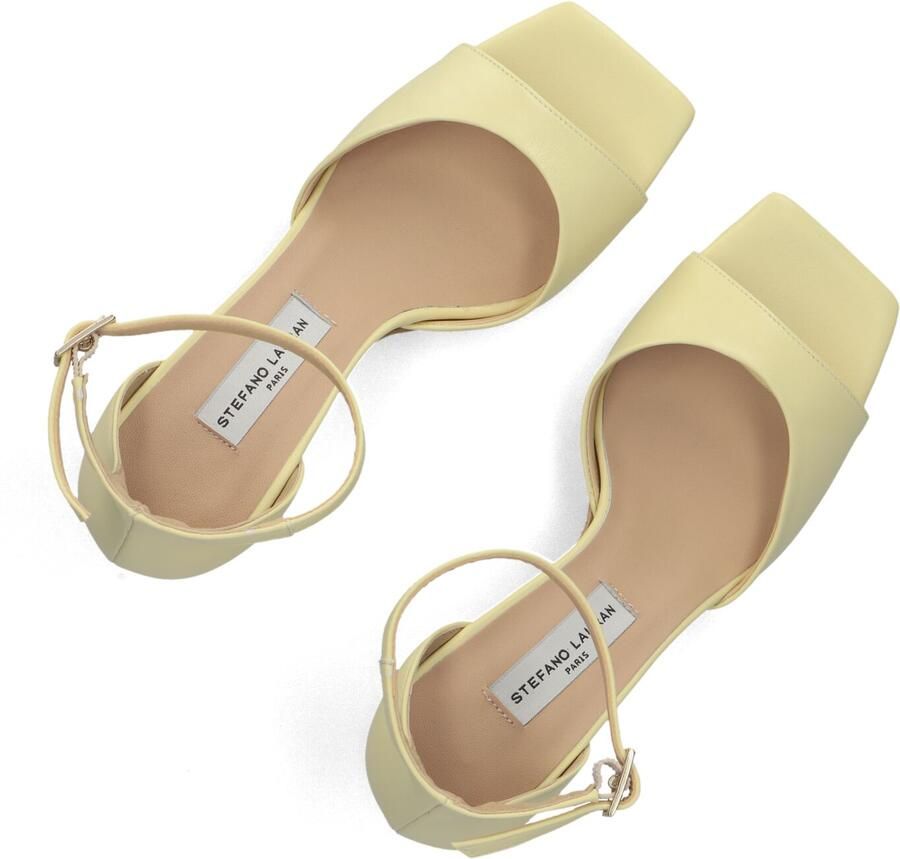 STEFANO LAURAN Hakken Dames 5006 Maat: 43 Materiaal: Leer Kleur: Geel - Foto 2