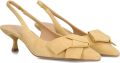 STEFANO LAURAN Slingbacks Dames St2642 Suède Geel - Geel