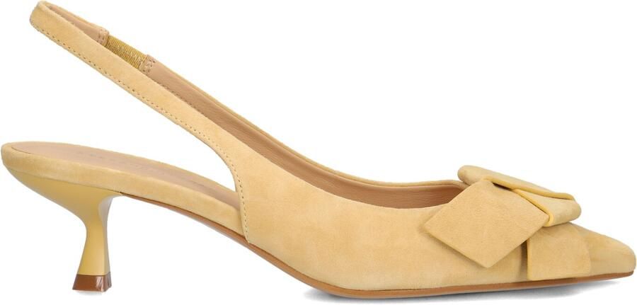 STEFANO LAURAN Slingbacks Dames St2642 Maat: 37 Materiaal: Suède Kleur: Geel - Foto 4