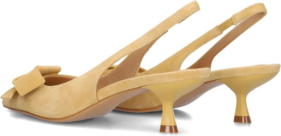STEFANO LAURAN Slingbacks Dames St2642 Maat: 37 Materiaal: Suède Kleur: Geel - Foto 3