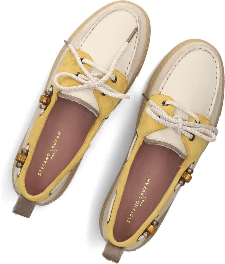 Stefano Lauran Silk-06 Instappers Dames Geel - Foto 2