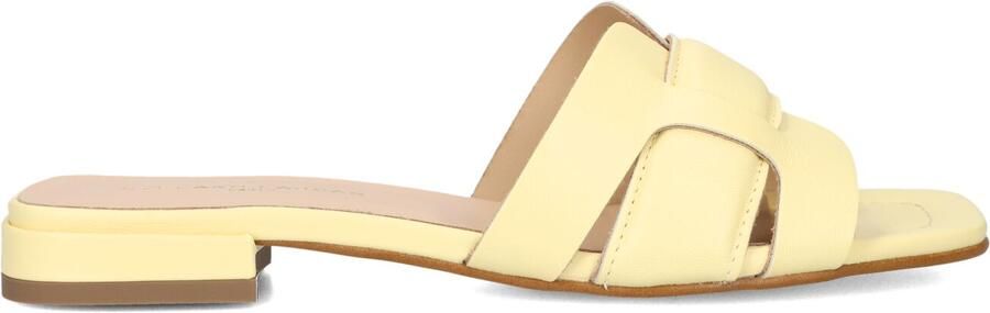 STEFANO LAURAN Gele Slippers 24050 - Foto 5