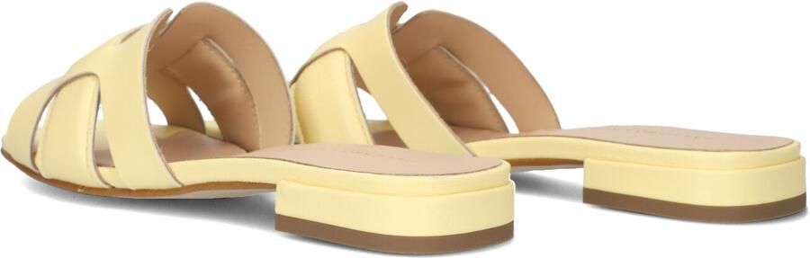 STEFANO LAURAN Gele Slippers 24050 - Foto 4
