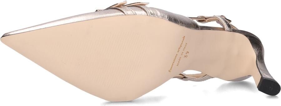 STEFANO LAURAN Slingbacks Dames 77212 Maat: 42 Materiaal: Leer Kleur: Goudkleurig - Foto 5