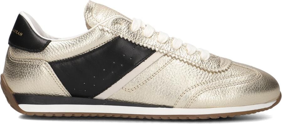 STEFANO LAURAN Lage Sneakers Dames 1tage1031 Leer Goud