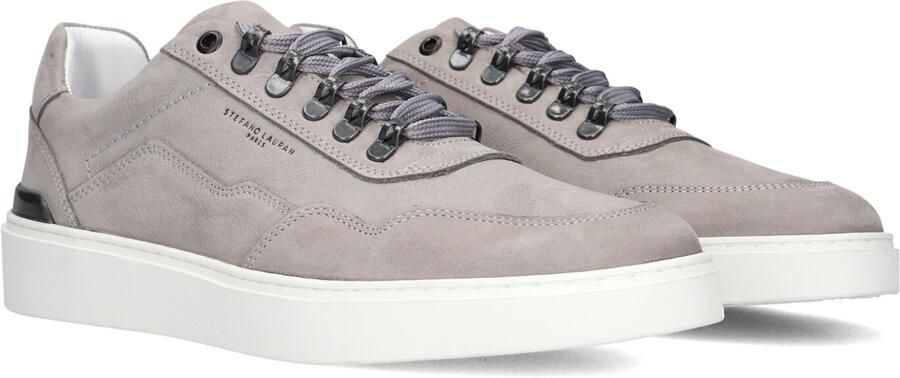 STEFANO LAURAN Lage Sneakers Heren Lj2502 Maat: 44 Materiaal: Nubuck Kleur: Grijs