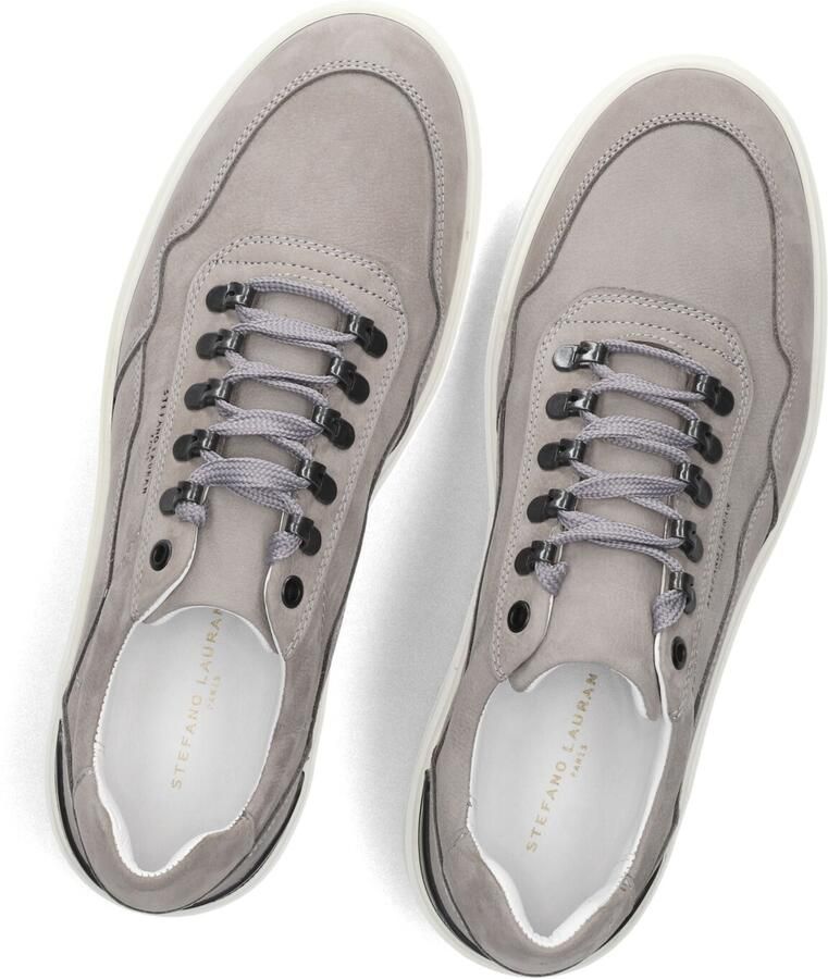 STEFANO LAURAN Lage Sneakers Heren Lj2502 Maat: 42 Materiaal: Nubuck Kleur: Grijs - Foto 2