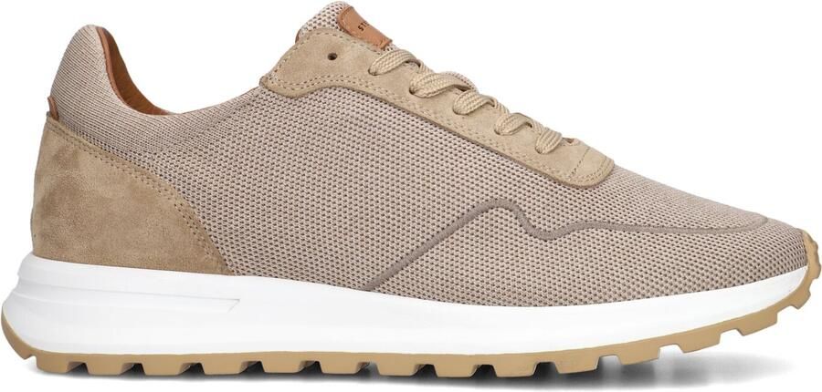 STEFANO LAURAN Lage Sneakers Heren Lj2505 Leer Grijs