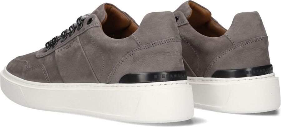 STEFANO LAURAN Lage Sneakers Heren Star 003 Nubuck Grijs - Foto 5