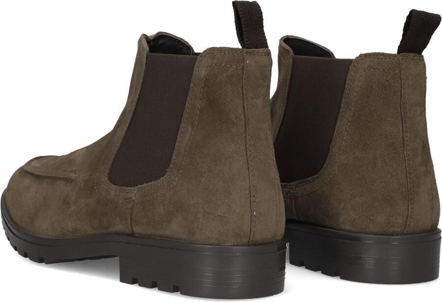 STEFANO LAURAN Chelsea Boots Heren Art-4502 Suède Groen - Foto 3