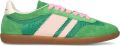 STEFANO LAURAN Lage Sneakers Dames 1white119 Textiel Groen - Groen