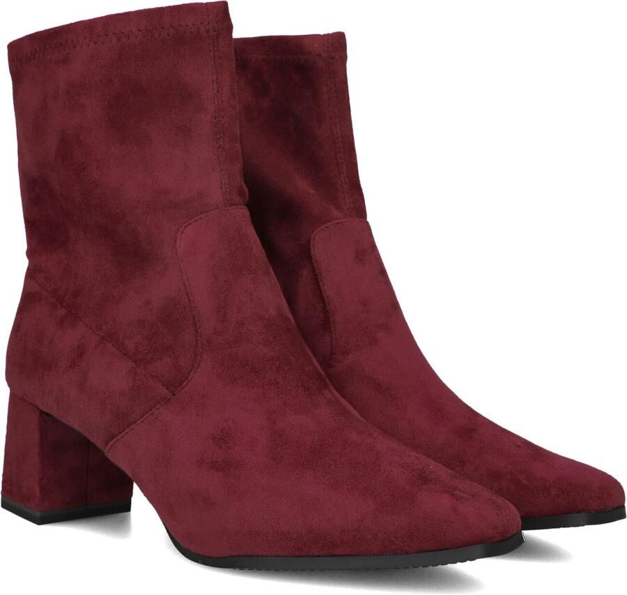 STEFANO LAURAN Hoge Laarzen Dames 25354 Suèdelook Bordeaux