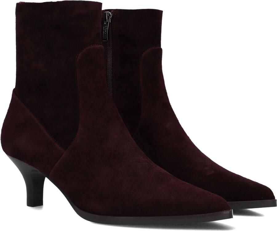 STEFANO LAURAN Enkellaarsjes Dames P8085c Suède Bordeaux