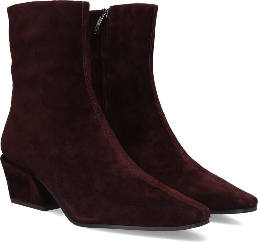 STEFANO LAURAN Enkellaarsjes Dames Xt8260a Suède Bordeaux