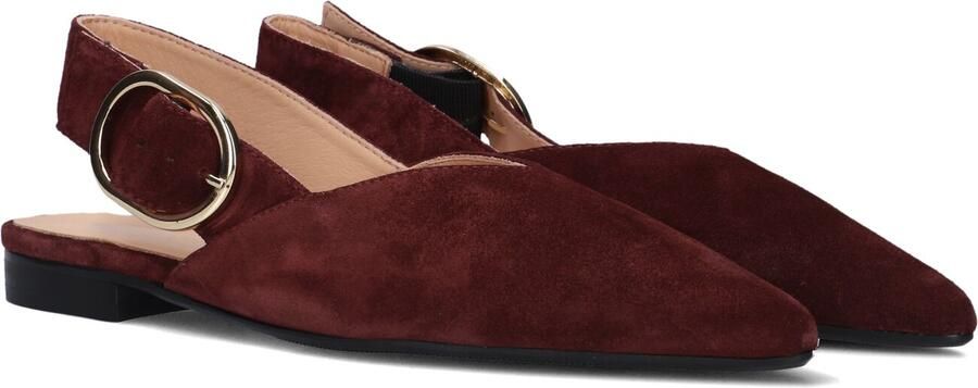 STEFANO LAURAN Slingbacks Dames 4548 Maat: 40 Kleur: Bordeaux