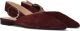 STEFANO LAURAN Slingbacks Dames 4548 Bordeaux - Rood