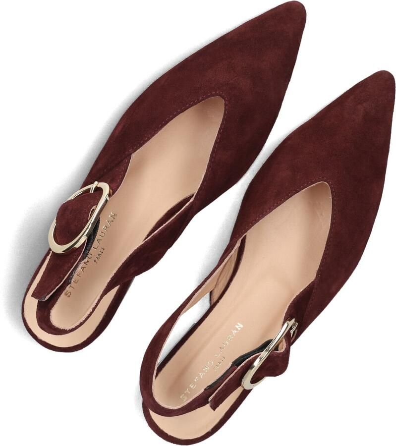STEFANO LAURAN Slingbacks Dames 4548 Maat: 40 Kleur: Bordeaux - Foto 2