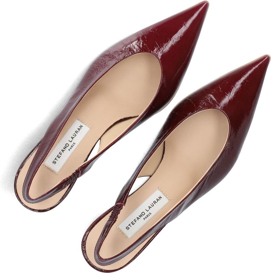 STEFANO LAURAN Slingbacks Dames 8879 Maat: 38 Materiaal: Lakleer Kleur: Rood - Foto 2